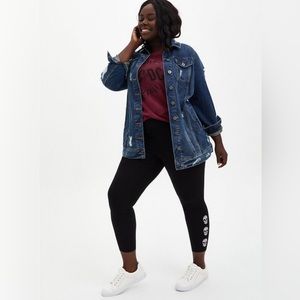 NEW Torrid Tie Dye skull leggings, 4X